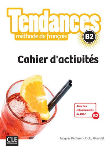 Tendances B2 – Cahier d’activités cover