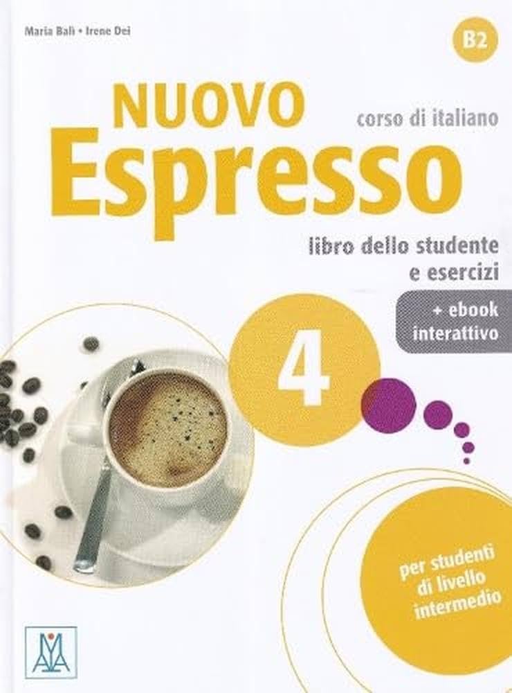 Nuovo Espresso 4 – Corso di italiano (B2) cover