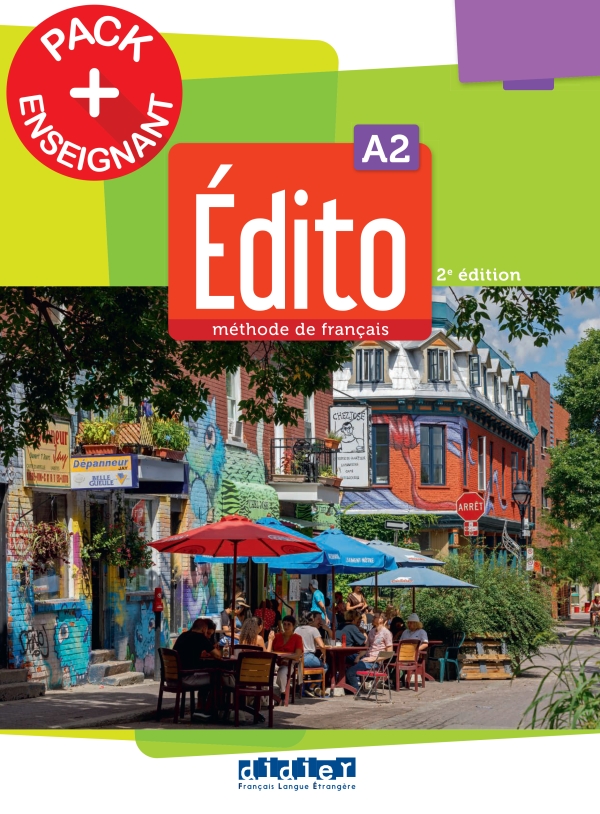 Édito A2 – Méthode de français cover