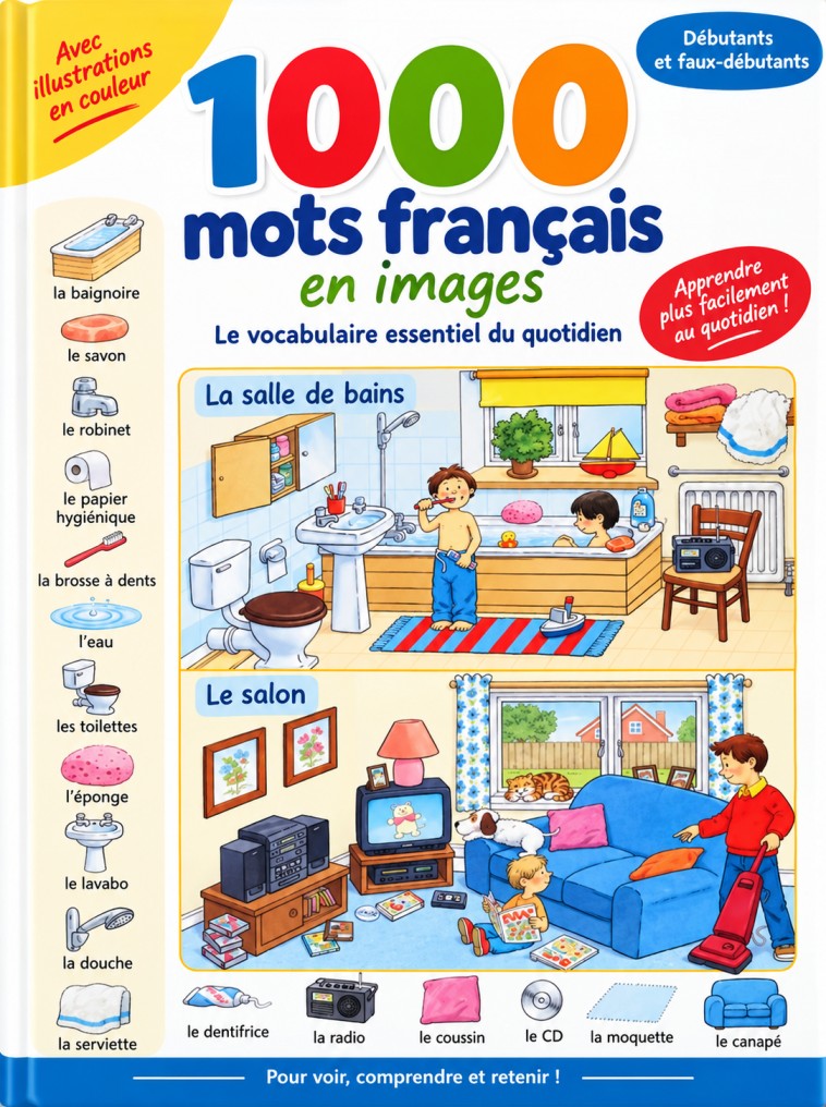 1000 mots français en images cover