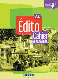 Édito A2 – Cahier d’activités cover