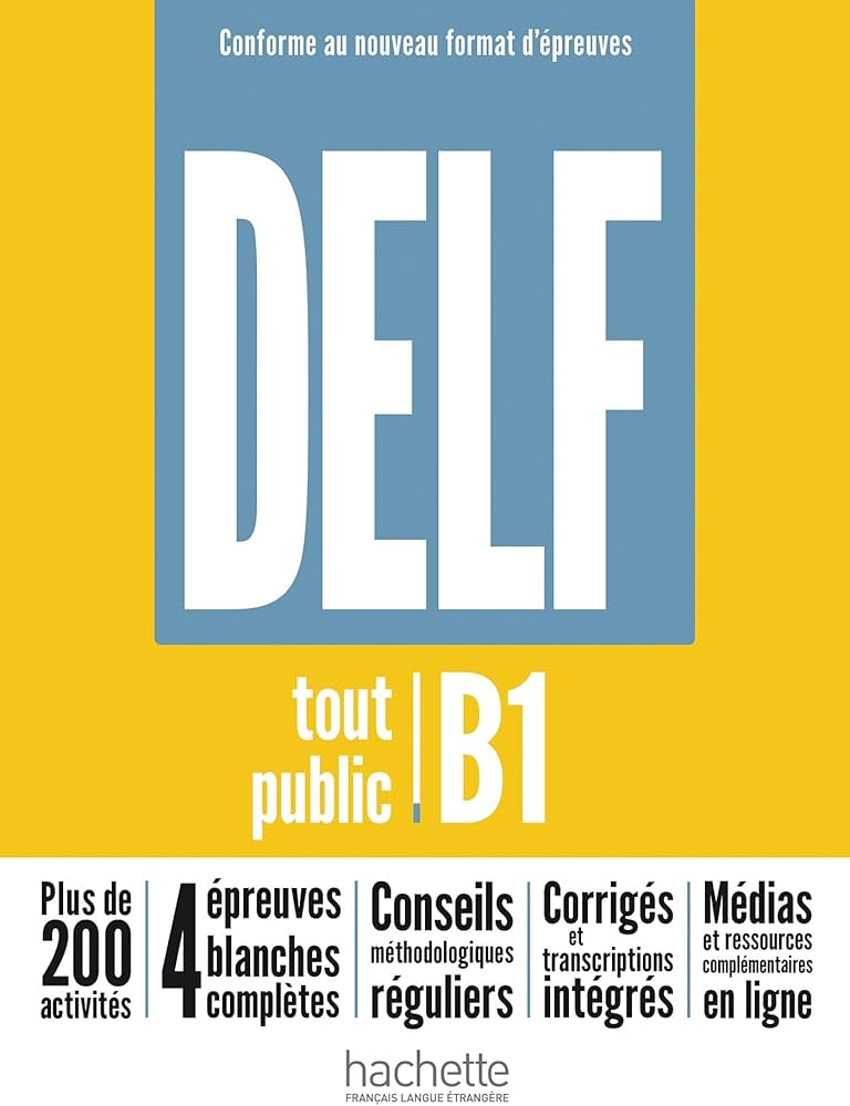 DELF Tout Public B1 – Nouveau format d’épreuves cover