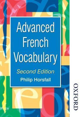 Advance French Vocabulary  cover