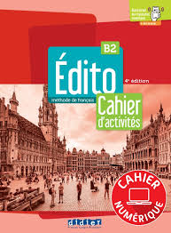 Édito B2 – Cahier d’activités cover